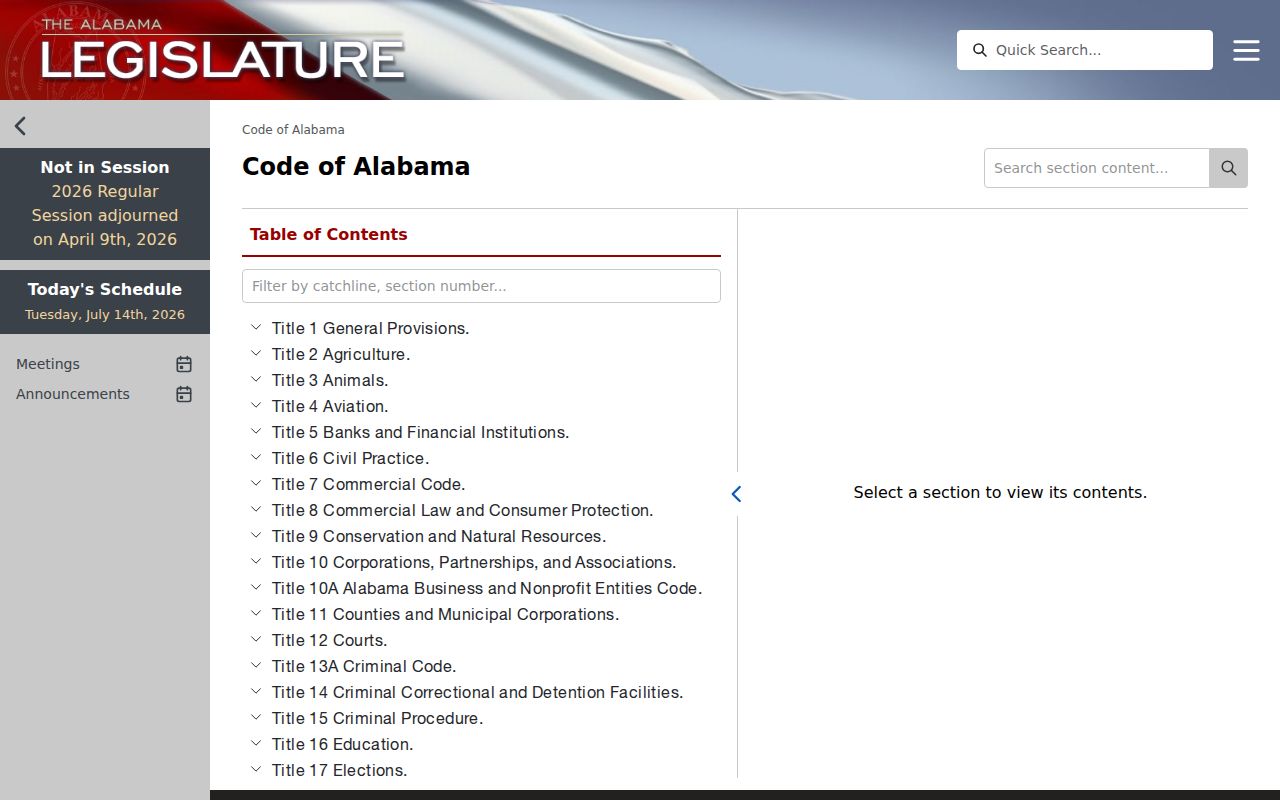 Houston County court records Alabama Code public access portal