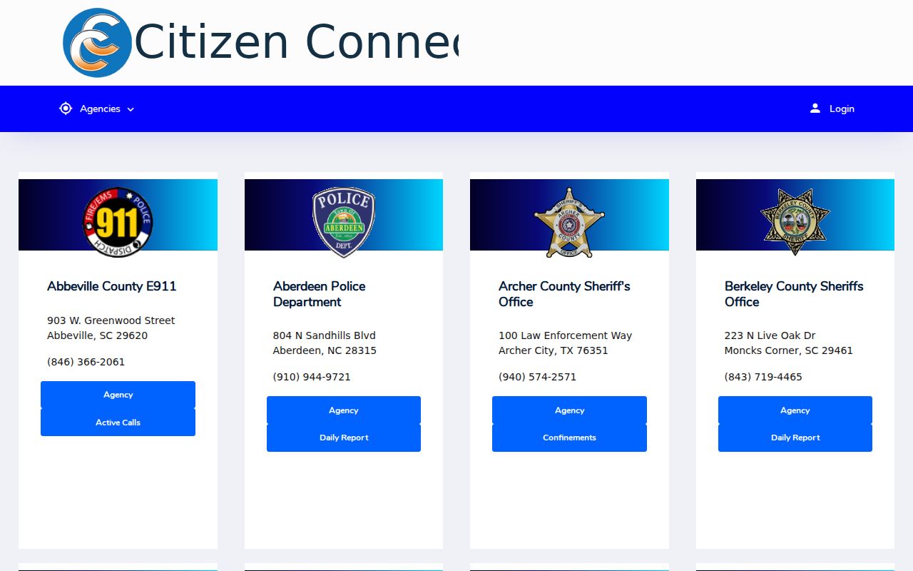 Citizen Connect platform used for Houston County public sheriff searches